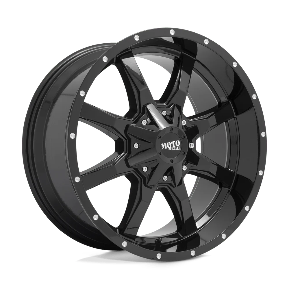 Wheel Pros Moto Metal MO970 18X10 6X139.7/5.5 G-BLK -24MM MO970810603A24N