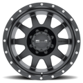 Method MR301 The Standard 15x7 -6mm Offset 5x4.5 83mm CB Matte Black Wheel