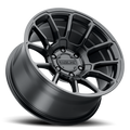 Aluminum Wheels 16x8 Gauge 950B Satin Black Multi Spoke -6 Offset 8 on 170 Bolt Pattern 125.2 Bore Raceline