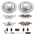 Power Stop 01-03 BMW 525i Rear Z26 Street Warrior Brake Kit