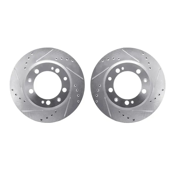 R1 Concepts Brake Rotor- D/S - Silver Fits Porsche 928