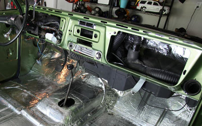 Hushmat black auto part