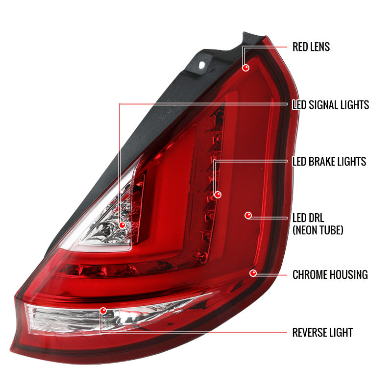 11-12 FIESTA LED TAIL LIG
