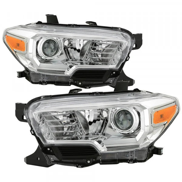 1619 TACOMA HALOGEN ONLY HEADLIGHT OE CHROME