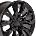 20 IN REPLICA WHEEL CV32 FITS CHEVROLET SILVERADO RIM 20X9 MACHINED WHEEL