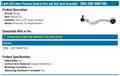 Dorman control arms