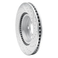 R1 03-14 Volvo Xc90 Front Left Drilled & Slotted Geoperformance Rotor