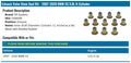 MAHLE Original BMW 1 Series M 11 Engine Valve Stem Seal Set