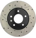StopTech 98-03 Jaguar XJ8/Vanden Plas / 98-01 XJs / 97-99 XK8 Slotted & Drilled Right Front Rotor