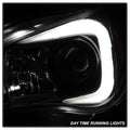 1719 ESCAPE W/LED DRL BLACK BEZEL HEADLIGHT OE BLACK LEFT