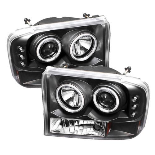 1719 ESCAPE W/LED DRL BLACK BEZEL HEADLIGHT OE BLACK LEFT
