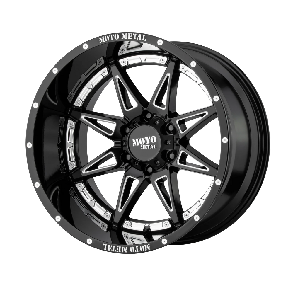 MO993 20X12 8X6.5 G-BLK MILL -44MM