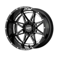 MO993 20X12 8X6.5 G-BLK MILL -44MM