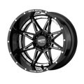MO993 20X12 8X6.5 G-BLK MILL -44MM