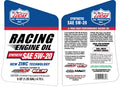 SYNTHETIC SAE 20W50 RACING MOTOR OIL 5 QUART CASE OF 3