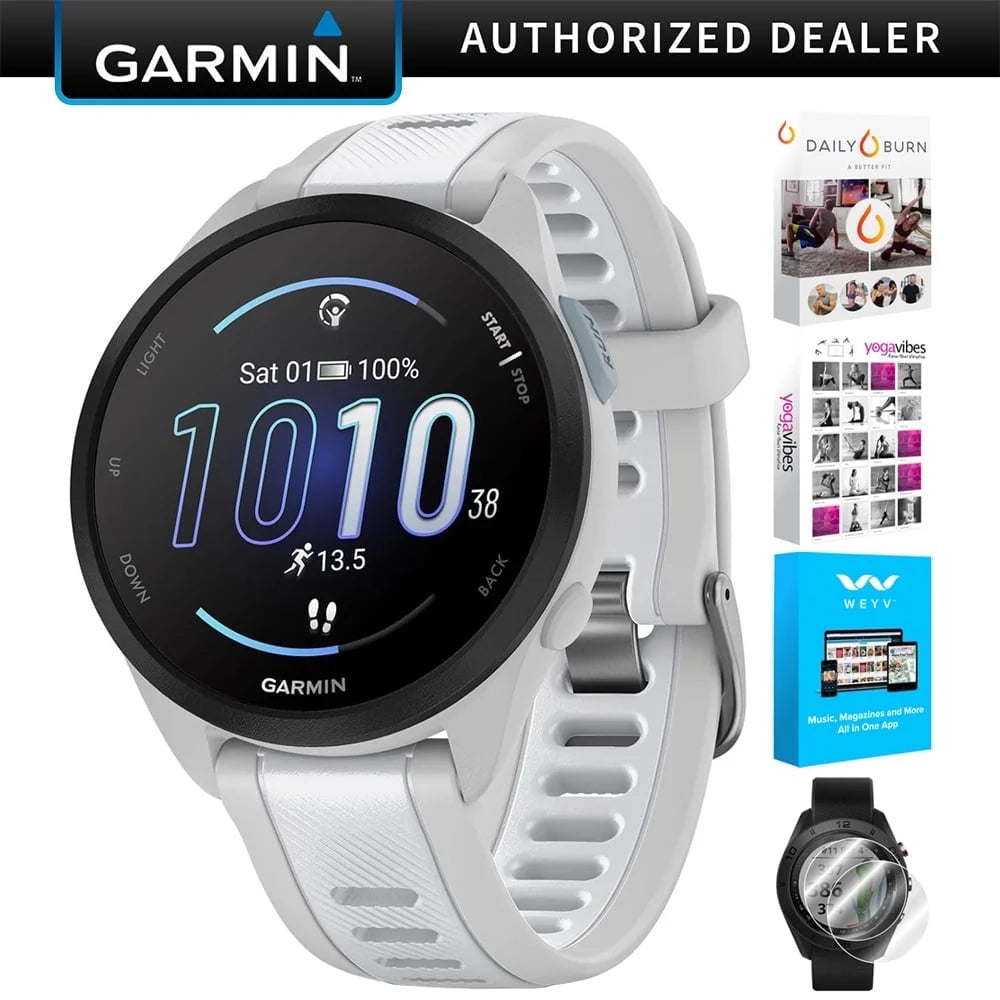 FORERUNNER 165 MIST GRAY/WHITESTO