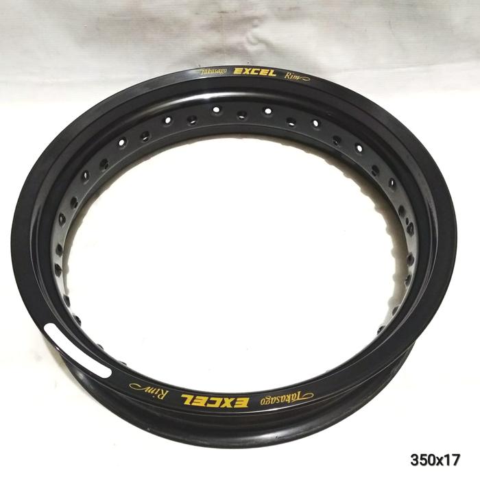 Excel Takasago Rims 17x2.50 28H - Black