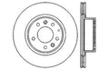 StopTech 93-95 Mazda RX-7 Drilled Left Front Rotor