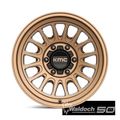 KM724 IMPACT OL 17X8.5 6X5.5 M-BRNZ