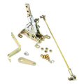 FLOOR MOUNT GATE SHIFTER FOR GM 700R4 TRANSMISSION WITH 2 BOLT SPUD NO LEVER AN