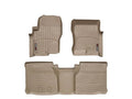 WeatherTech Tan Front Rear FloorLiner HP Fits -20-21 Nissan Suzuki 451761-450472IM