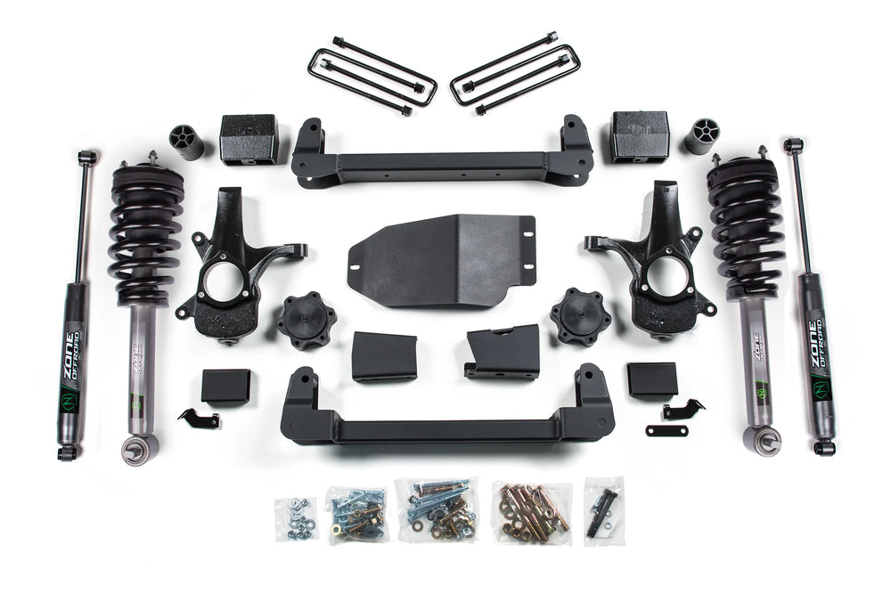 0713 SILVERADO/SIERRA 1500 4WD 6IN FRONT AND REAR BOX KIT