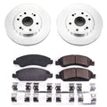 Power Stop 08-19 Chevrolet Tahoe Front Z17 Evolution Geomet Coated Brake Kit
