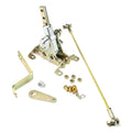 FLOOR MOUNT GATE SHIFTER FOR GM 4L80 TRANSMISSION WITH 2 BOLT SPUD NO LEVER AND