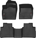 WeatherTech Black Front Rear FloorLiner HP Fits -21-22 Rogue 441644-1-2IM