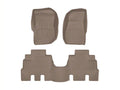 WeatherTech 2014+ Jeep Wrangler Front and Rear FloorLiner - Tan