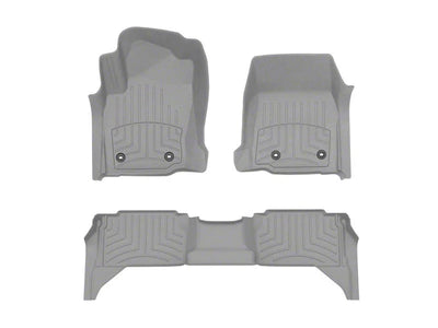 WeatherTech Grey Front Rear FloorLiner HP Fits 2024 Tacoma 4618471-4618463IM