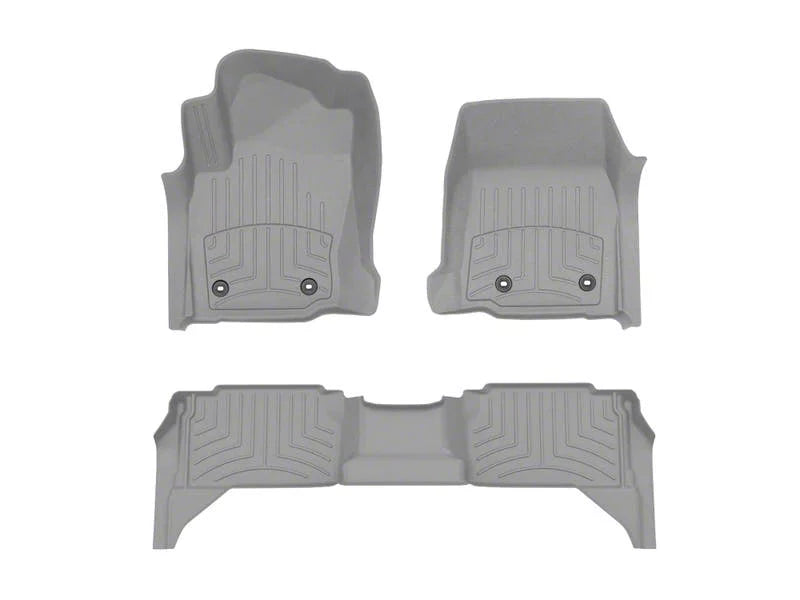 WeatherTech Grey Front Rear FloorLiner HP Fits 2024 Tacoma 4618471-4618463IM