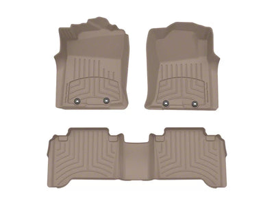 WeatherTech Tan Front Rear FloorLiner HP Fits -20-15 Tacoma 456551-450213IM