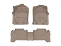 WeatherTech Tan Front Rear FloorLiner HP Fits -20-15 Tacoma 456551-450213IM