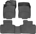 WeatherTech Black Front Rear FloorLiner HP Fits -20-20 Rogue 44630-1-2IM