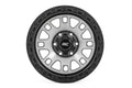 Rough Country Rough Country 82 Series Wheel One-Piece Machined Semi Gloss Black 17x9 5x5 -12mm 82170918M