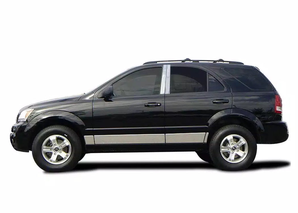 0709 RONDO 4 DOOR STAINLESS STEEL ROCKER PANELS