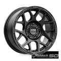BULLY 17X8 5X112.00 STN BLACK 38 MM