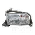 LH HEADLAMP LENS/HOUSING CHEVROLET TRACKER 19992004