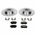 Power Stop 05-11 Audi A6 Rear Z26 Street Warrior Brake Kit