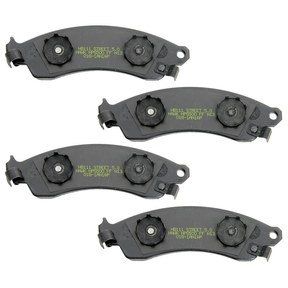 Hawk 94-04 Mustang Cobra / 88-95 Corvette 5.7L / 88-92 Camaro w/ Hvy Duty Brakes Front HP+ Street Br