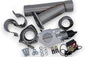 Granatelli 2.5in Stainless Steel Electronic Exhaust Cutout w/Slip Fit/Band Clamp