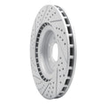 DFC 04-11 Cadillac Cts Front Right Drilled & Slotted Geoperformance Rotor