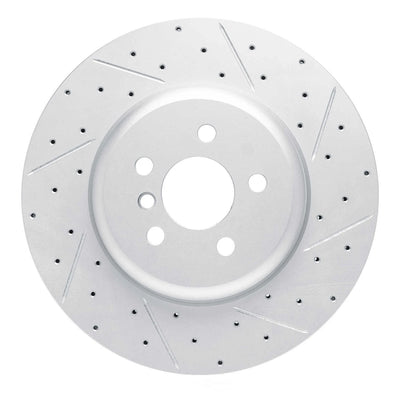 DFC 17-26 BMW Ix3 (Mexico) Front Right Drilled & Slotted Geoperformance Rotor