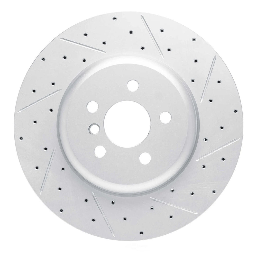 DFC 17-26 BMW Ix3 (Mexico) Front Right Drilled & Slotted Geoperformance Rotor