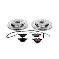Power Stop 01-06 BMW 330Ci Rear Track Day SPEC Brake Kit