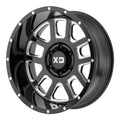 XD828 20X12 5X5.0 G-BLK MILL -44MM