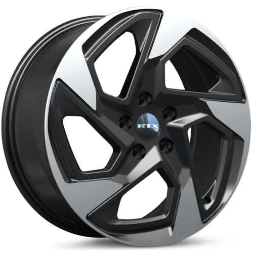SU01 17X7 5X114.3 ET55 CB56.1 GLOSS BLACK MACHINED
