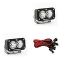 Baja Designs S2 Sport Wide Cornering Pattern Pair LED Work Light - Clear