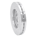 R1 95-11 Sterling 360 Series Front Right Drilled & Slotted Silver Brake Rotor